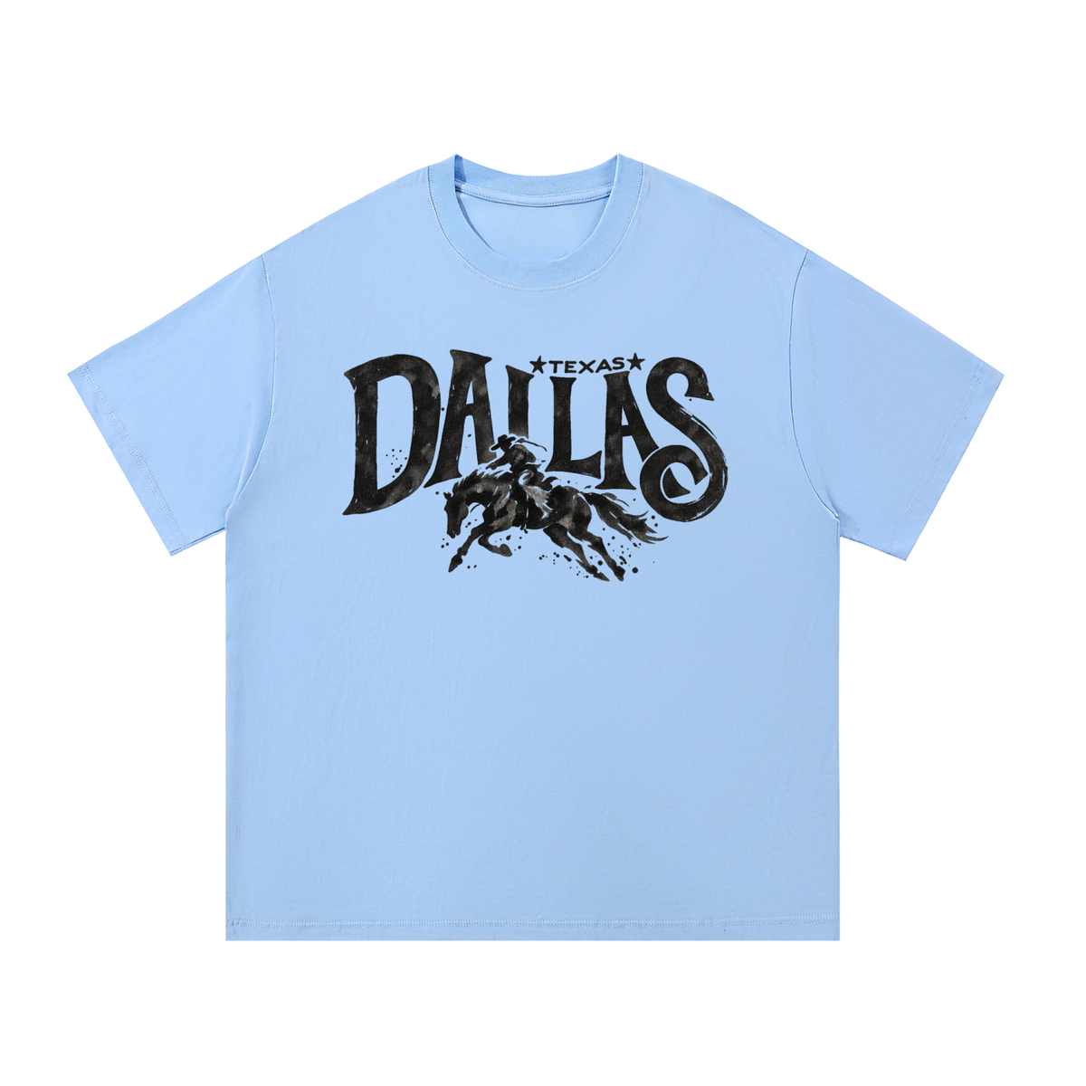 Vintage Dallas Texas Cowboy Horse Graphic Tee