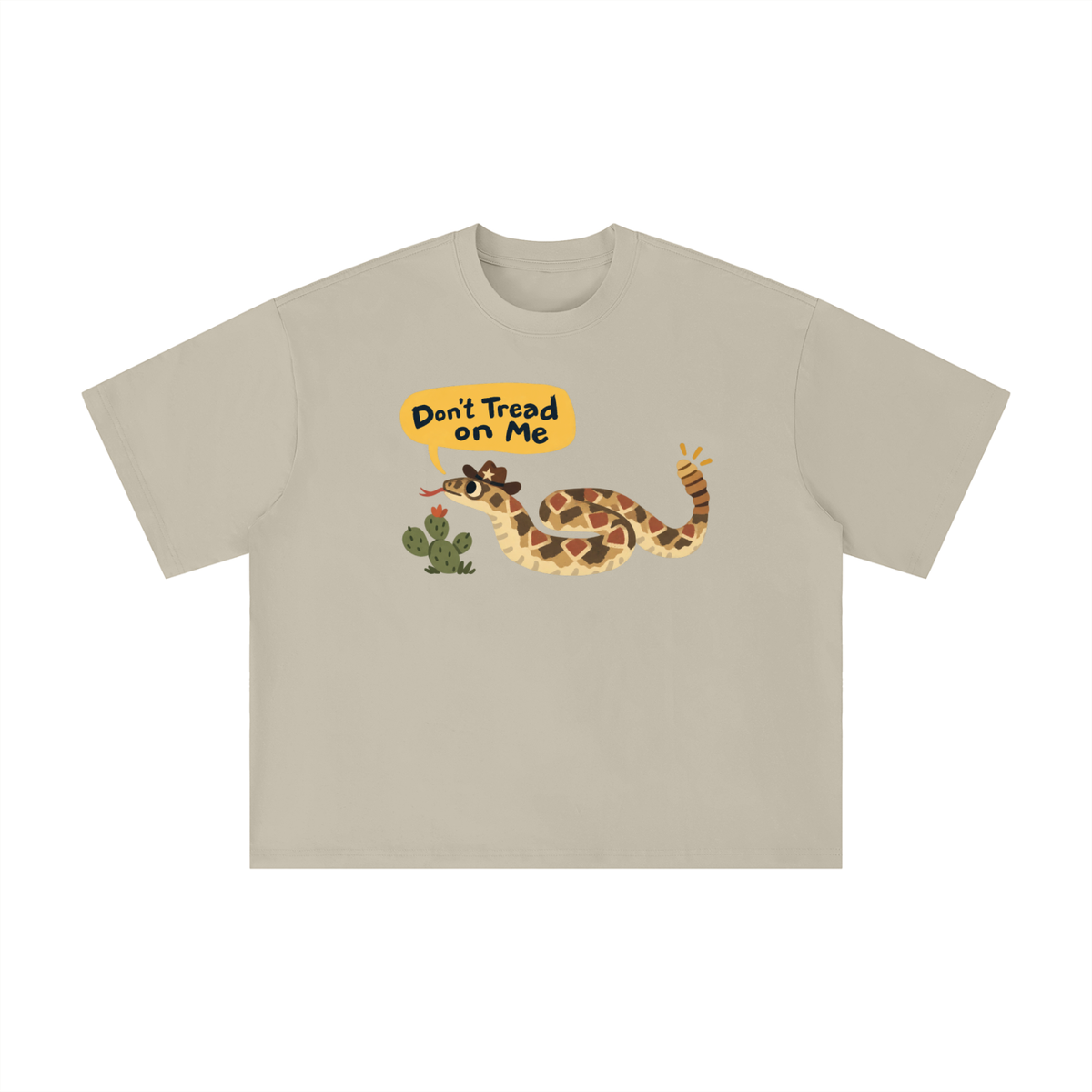 Don’t Tread on Me Texas Rattlesnake Graphic Tee