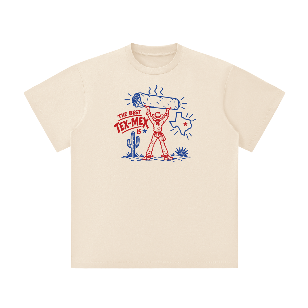 The Best Tex-Mex in Texas Cowboy Tee