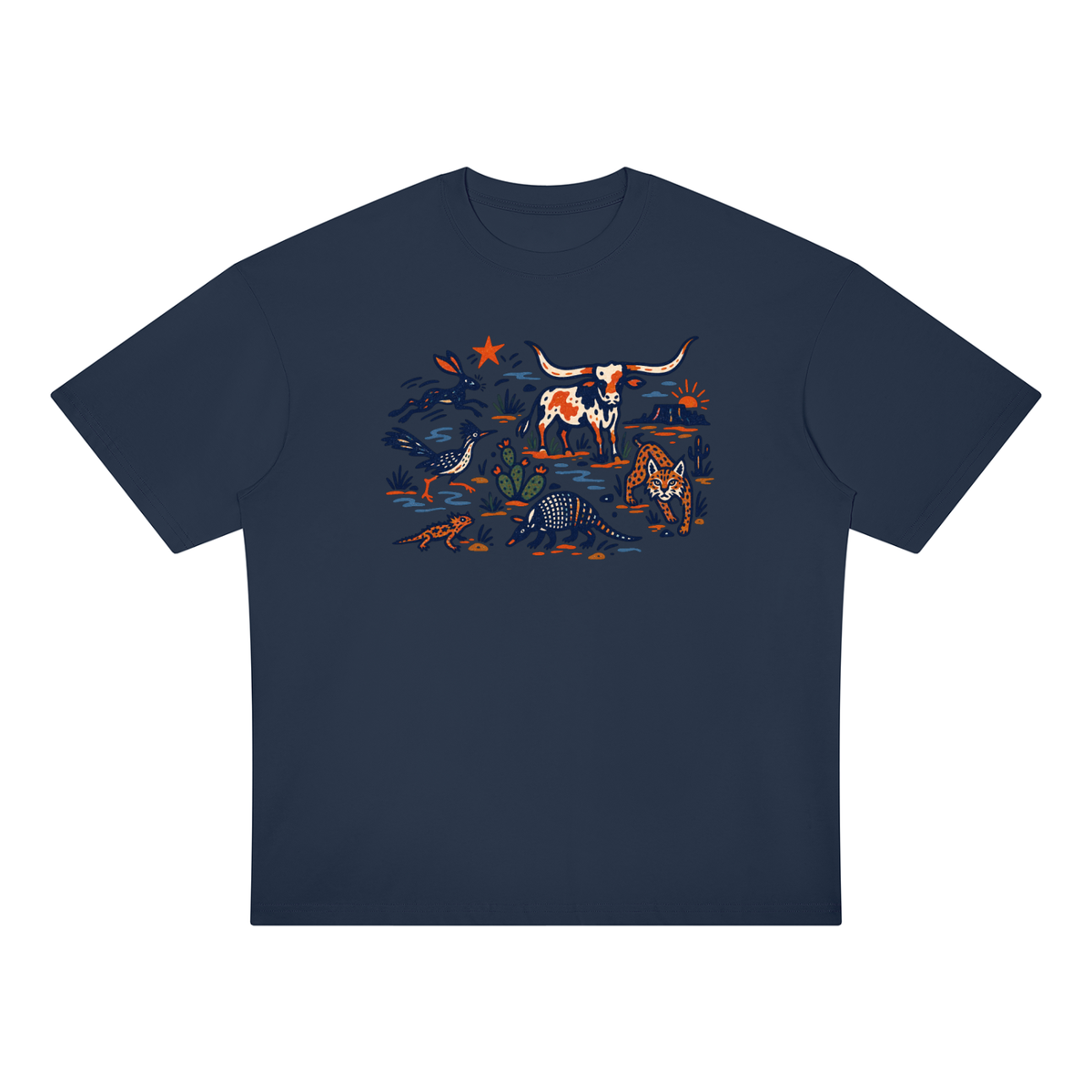 Texas Wildlife Desert Adventure Graphic Tee