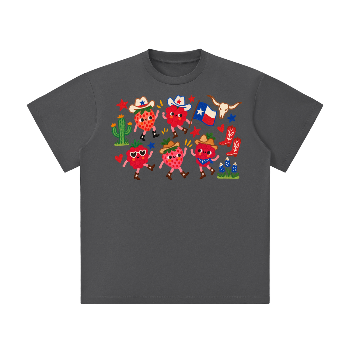 Texas Berry Cowgirls Graphic Tee