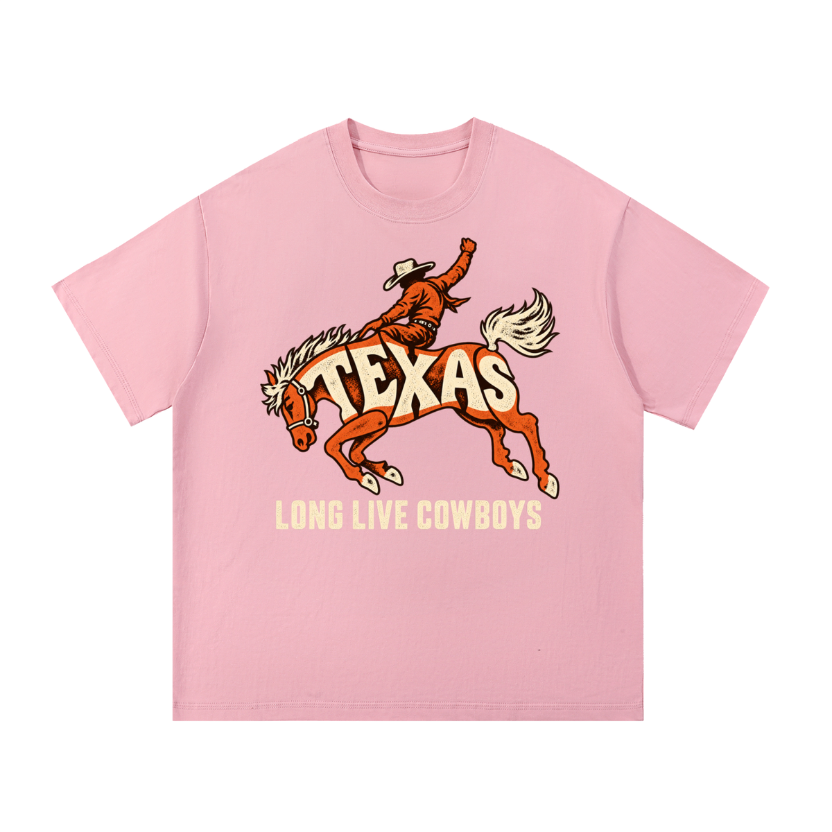 Long Live Cowboys Texas Rodeo Graphic Tee