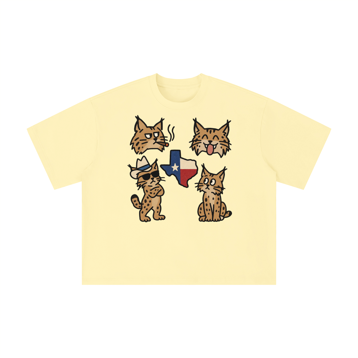 Texas Bobcat Weird Western Graphic Tee