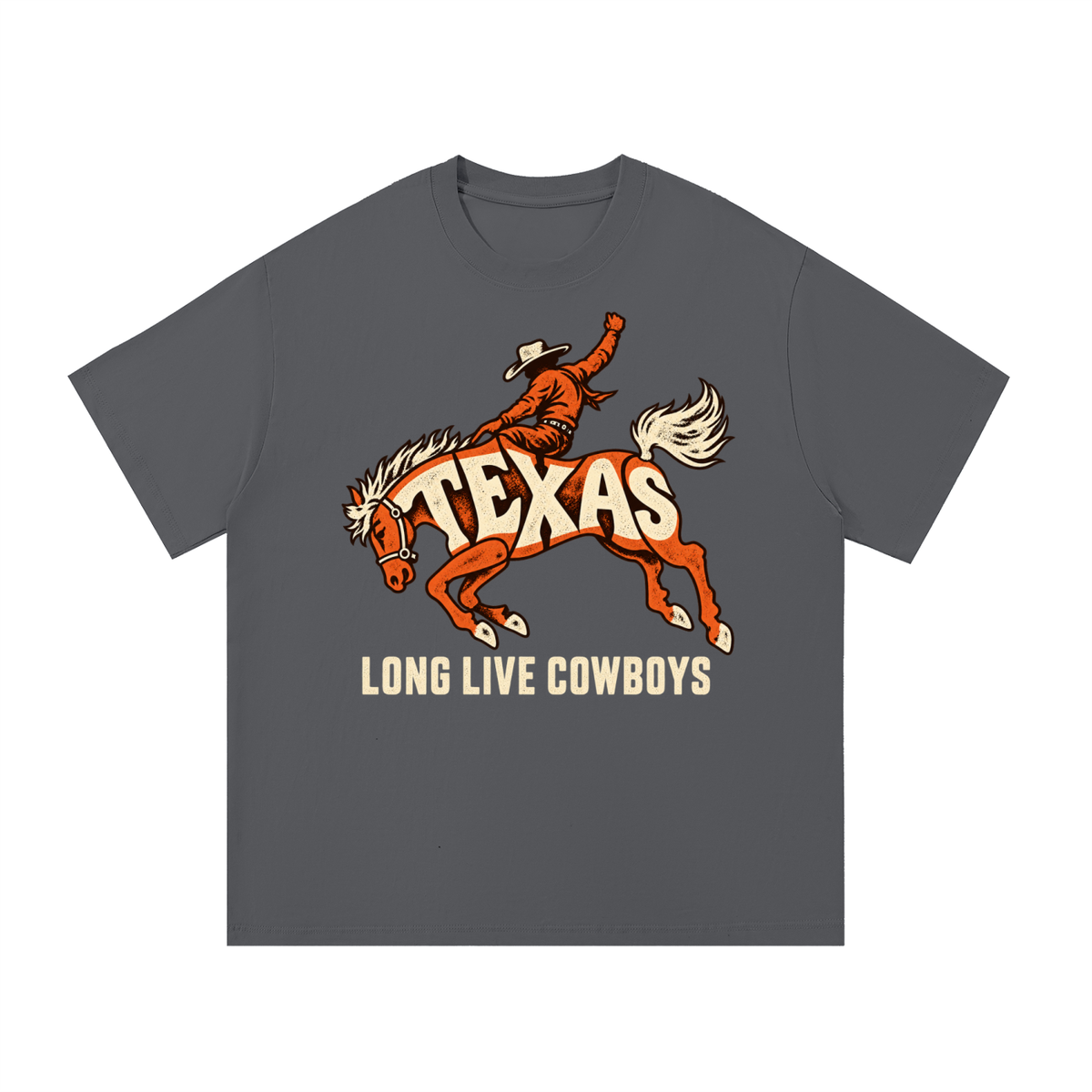 Long Live Cowboys Texas Rodeo Graphic Tee
