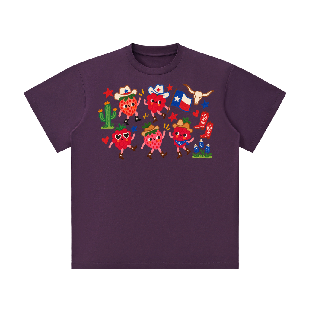Texas Berry Cowgirls Graphic Tee