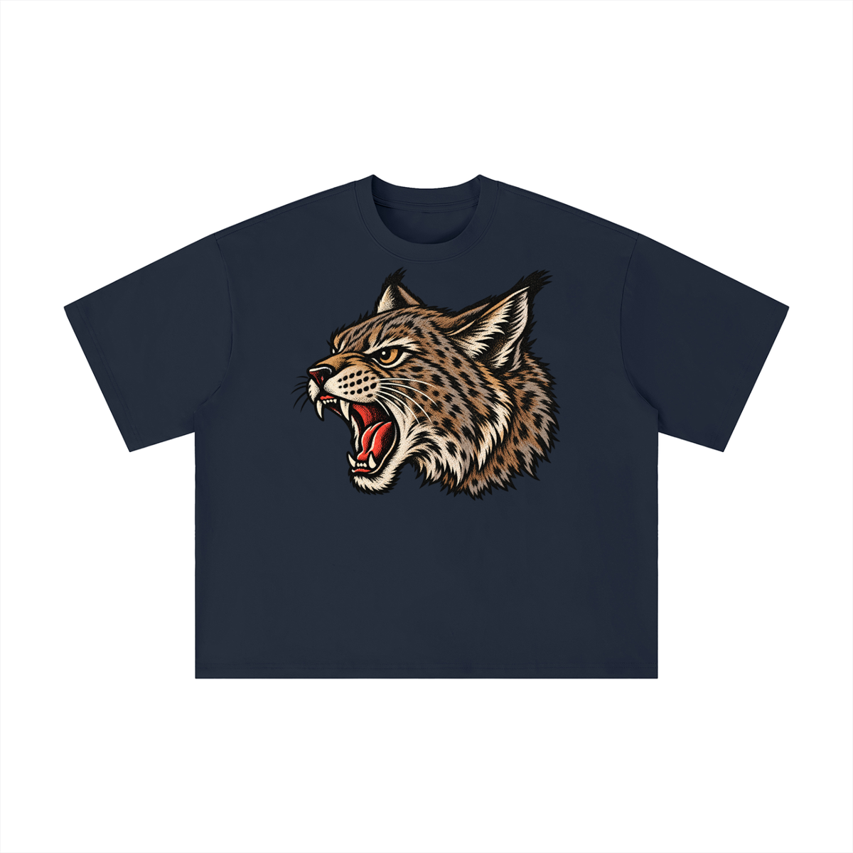 Vintage Roaring Texas Bobcat Graphic