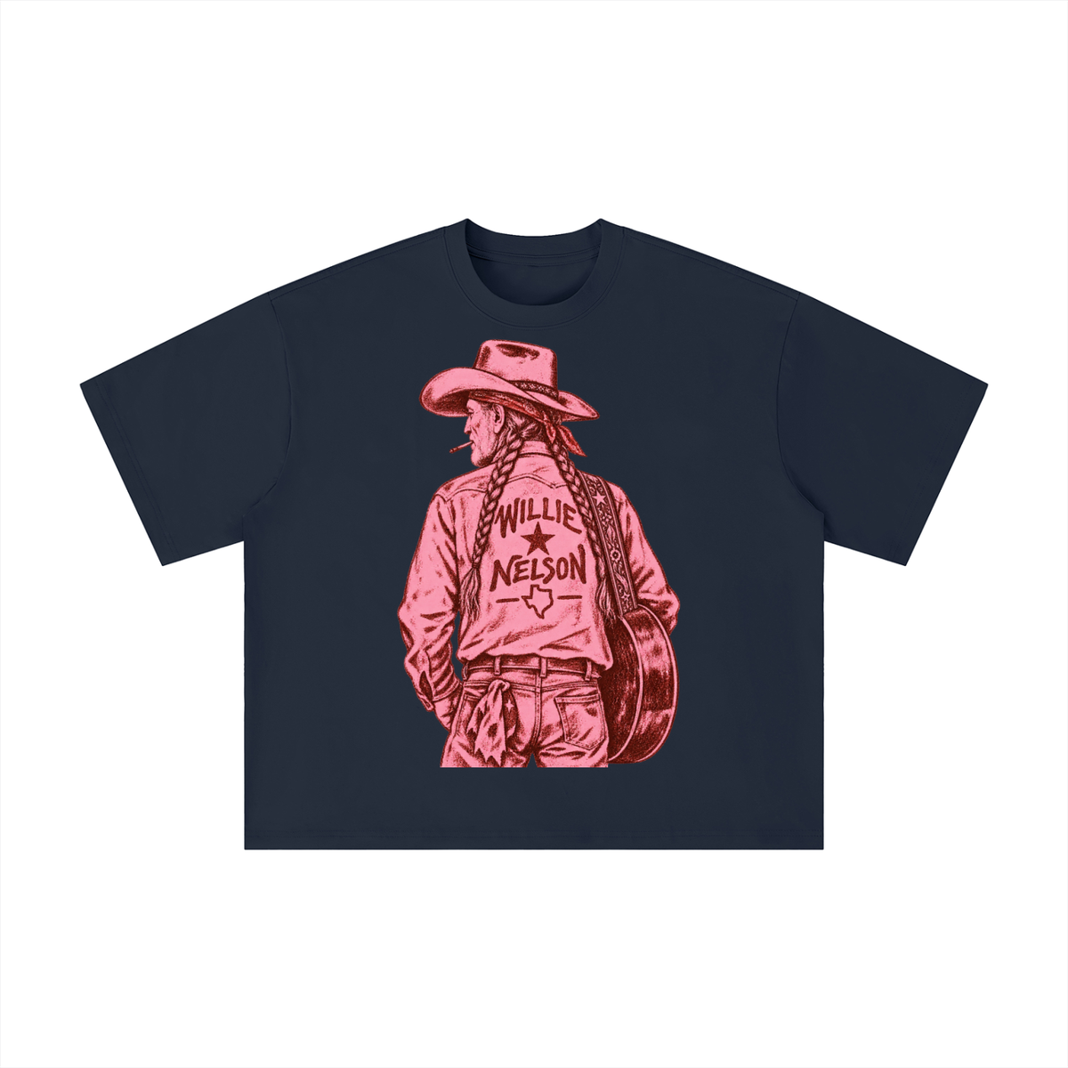 Willie Nelson Texas Western Graphic Tee