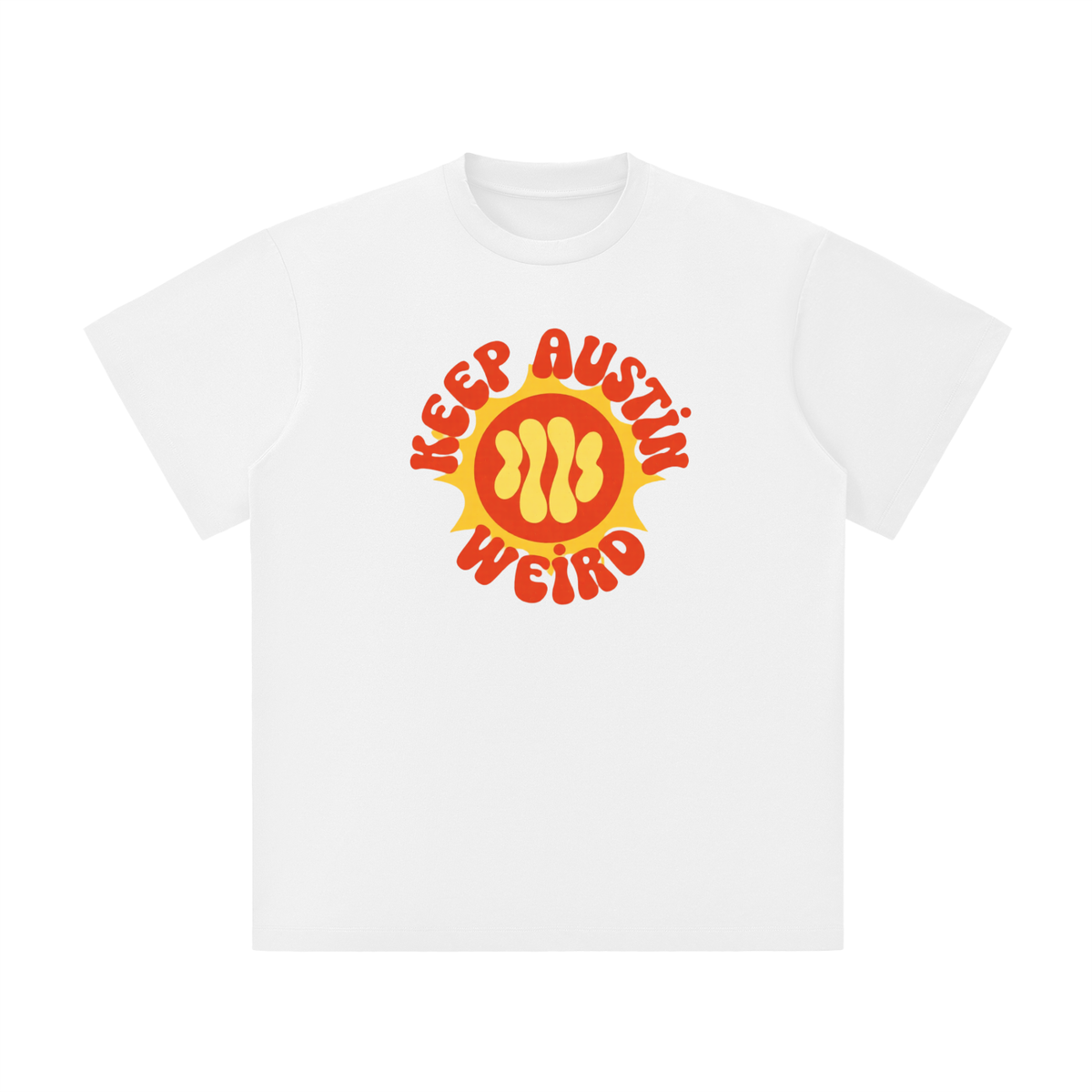 Keep Austin Weird Vintage Sun Shirt – Austin Texas Graphic Tee