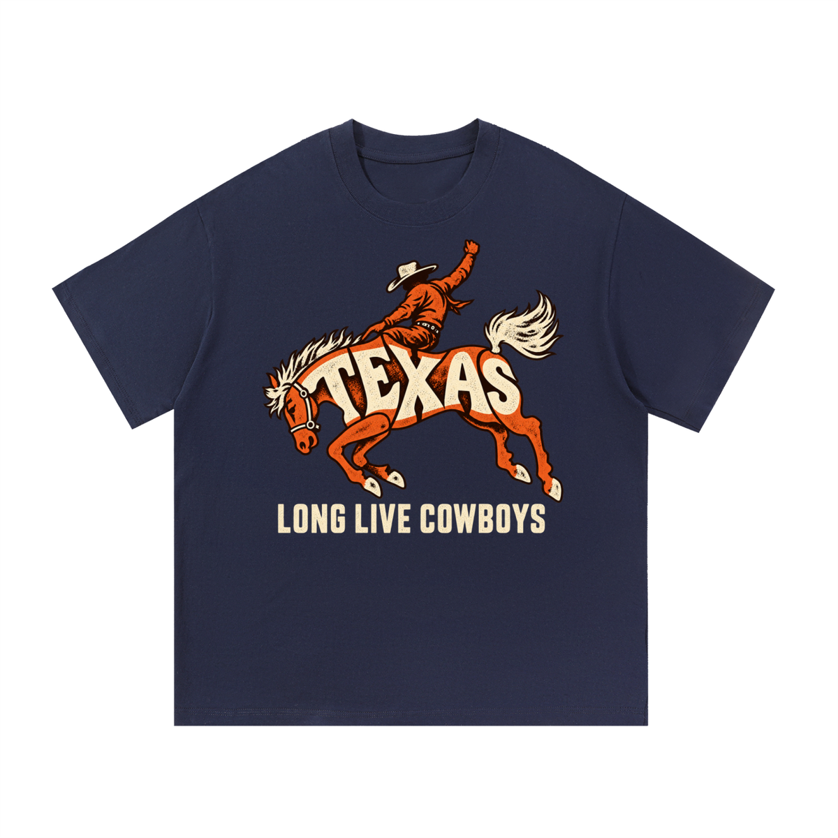 Long Live Cowboys Texas Rodeo Graphic Tee