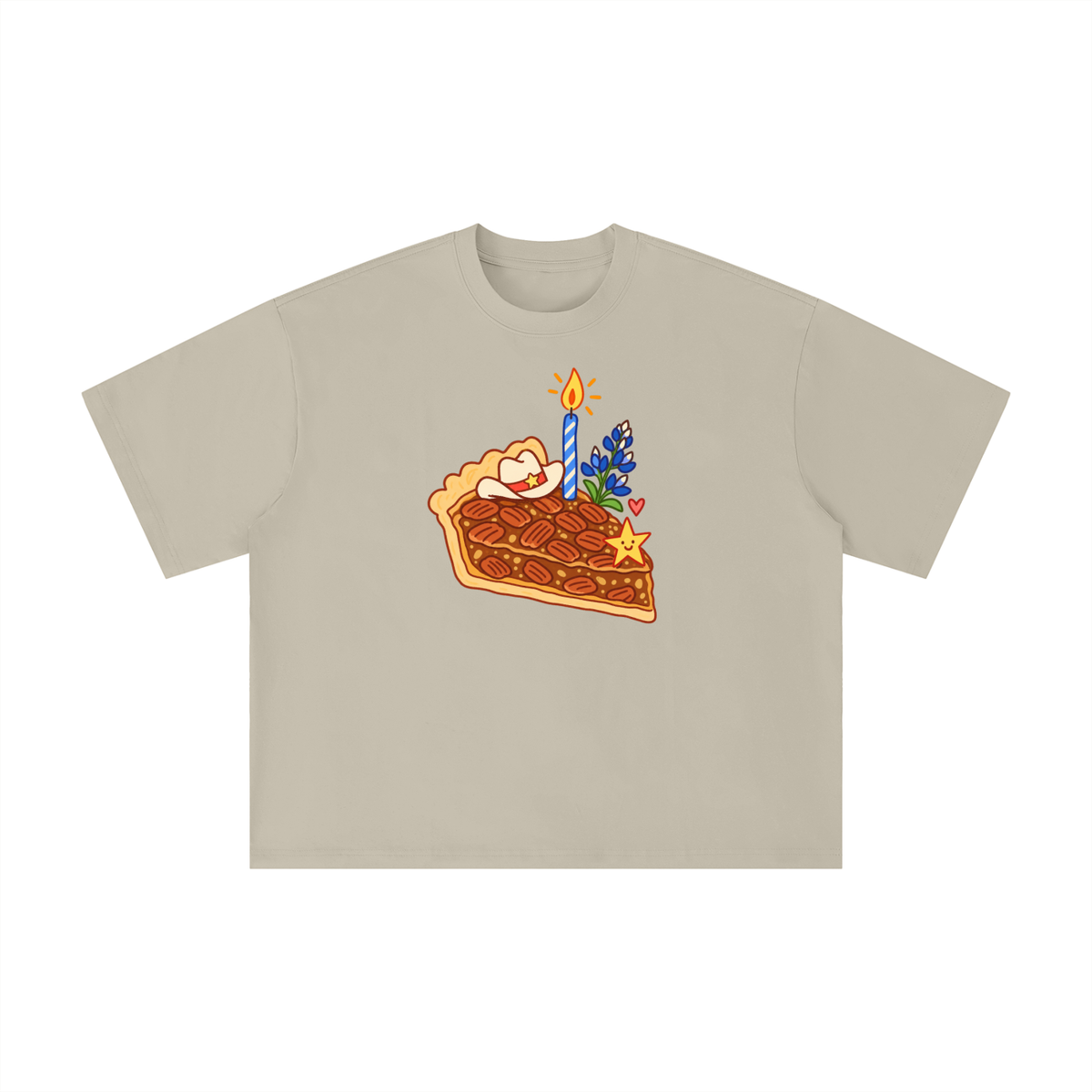 Texas Pecan Pie Birthday Graphic Tee