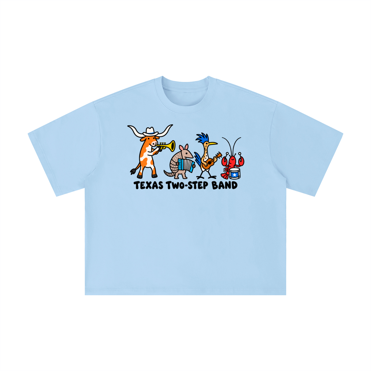Texas Two-Step Animal Band Graphic Tee