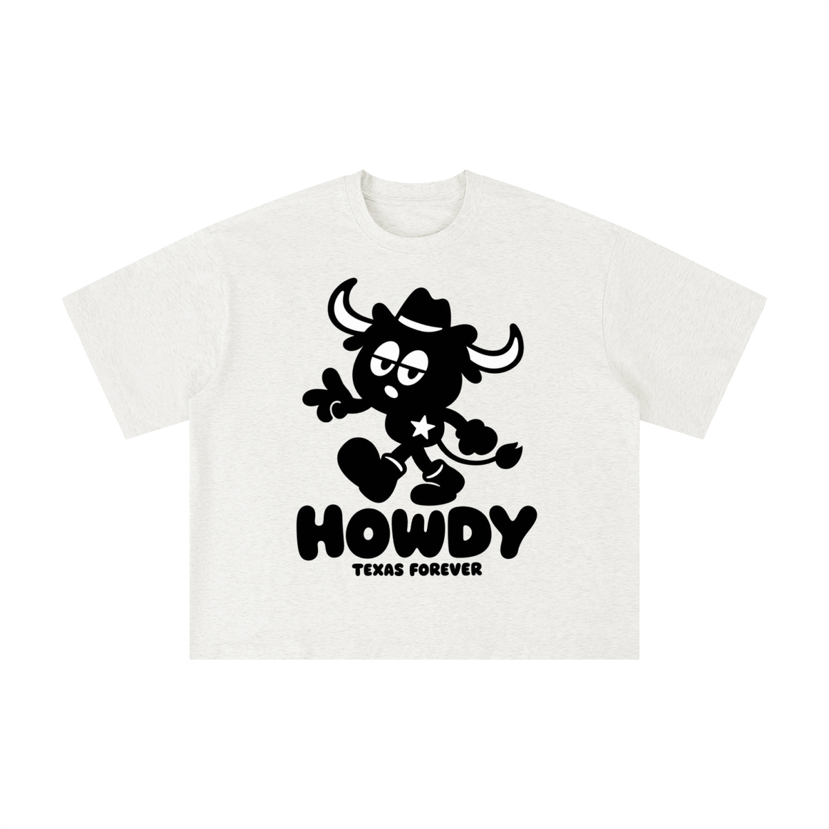 Howdy Texas Longhorn Mascot Tee