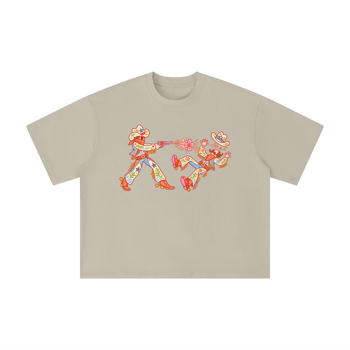 Wild West Texas Showdown Graphic Tee