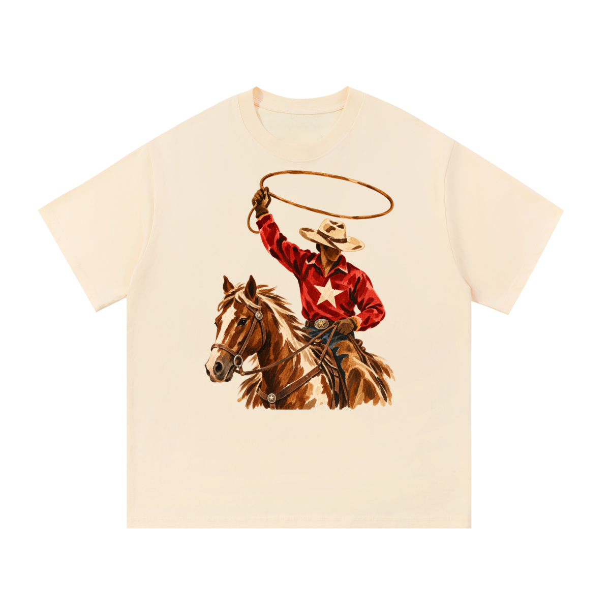 Lone Star Lasso Cowboy Tee