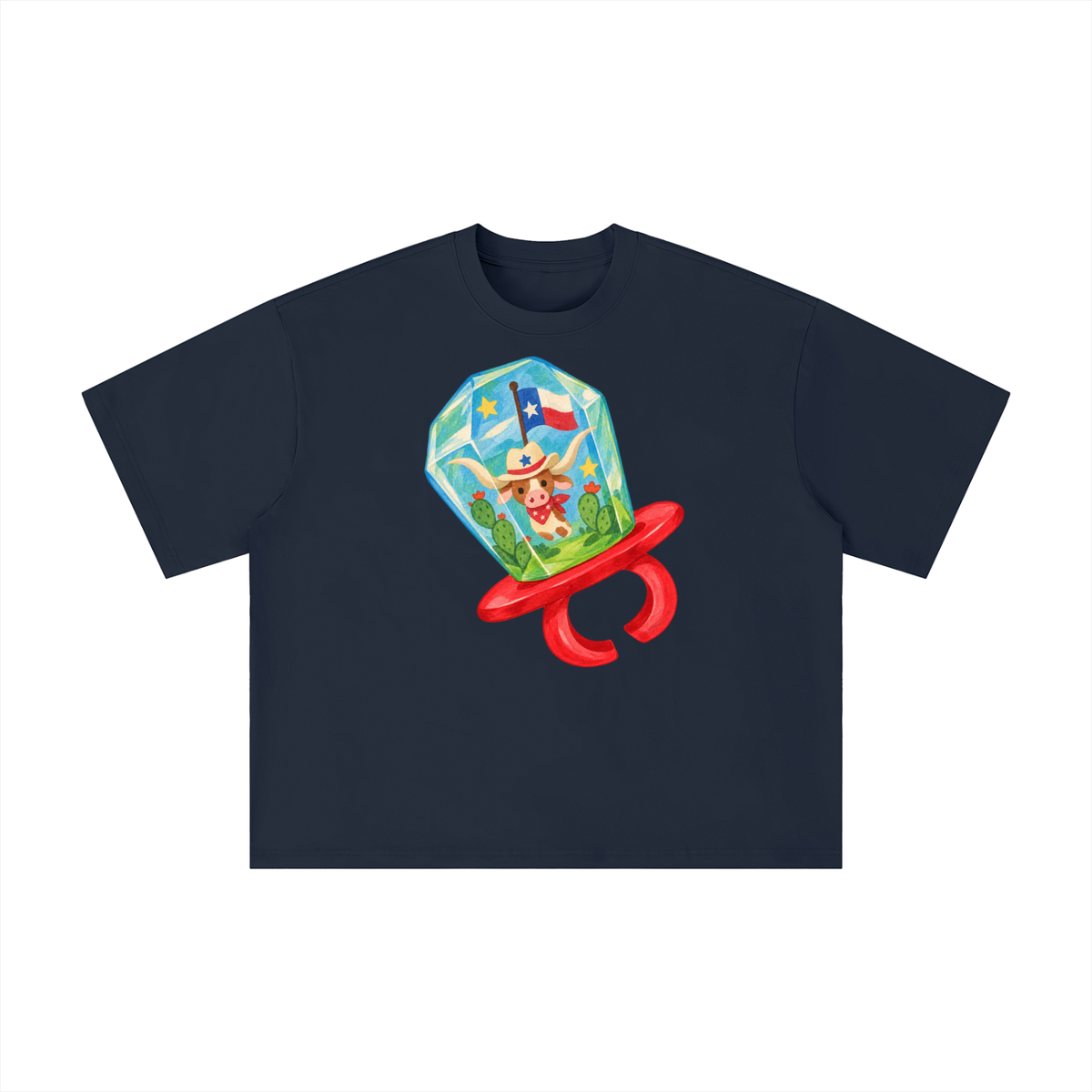 Texas Longhorn Gem Rattle Graphic Tee