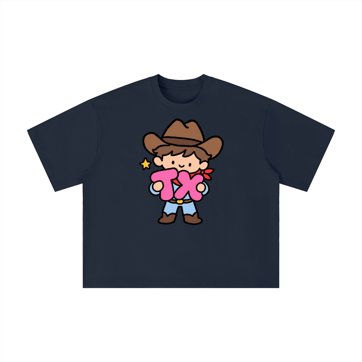 Cute Texas Cowboy TX Tee