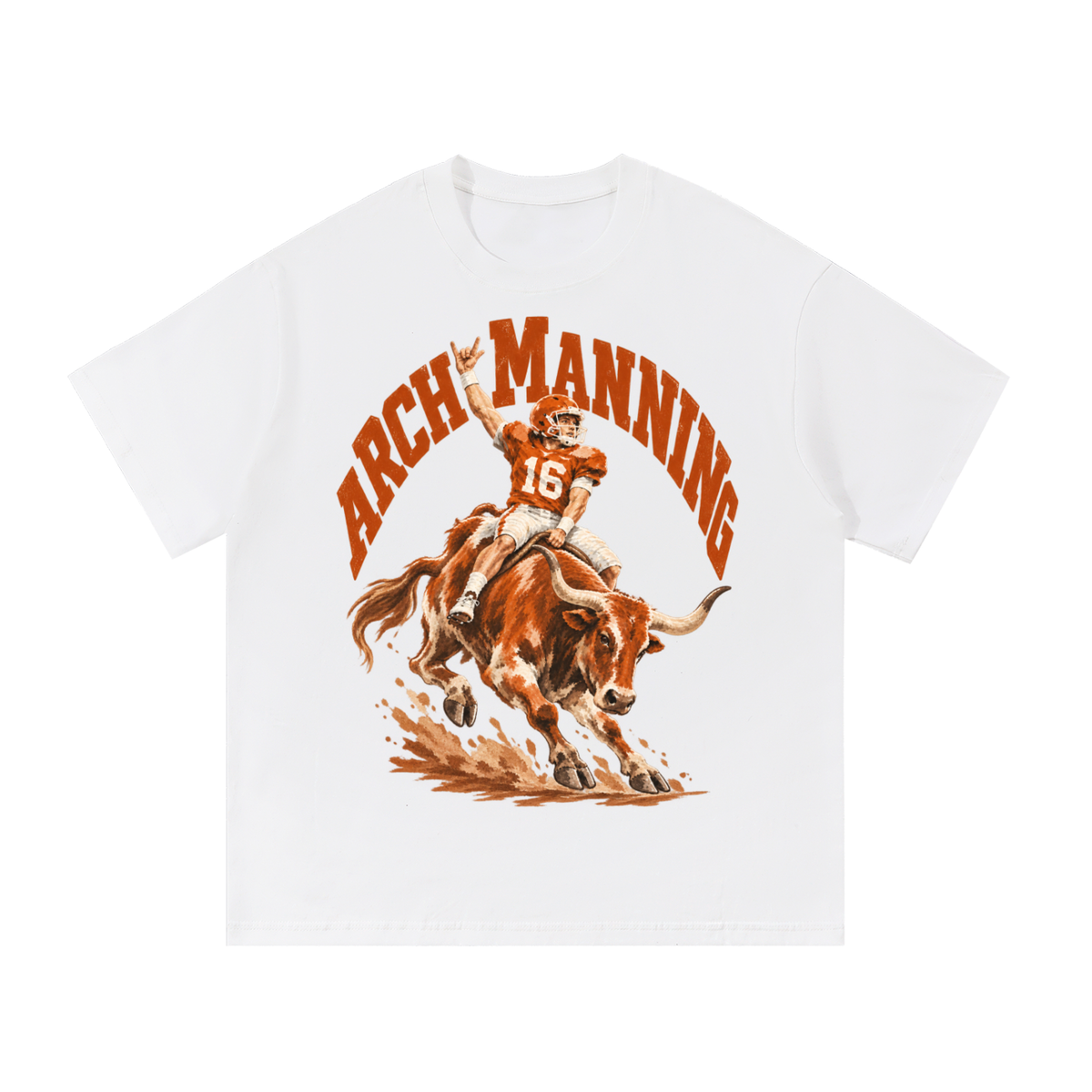 Arch Manning Texas Longhorn Rodeo Graphic Tee