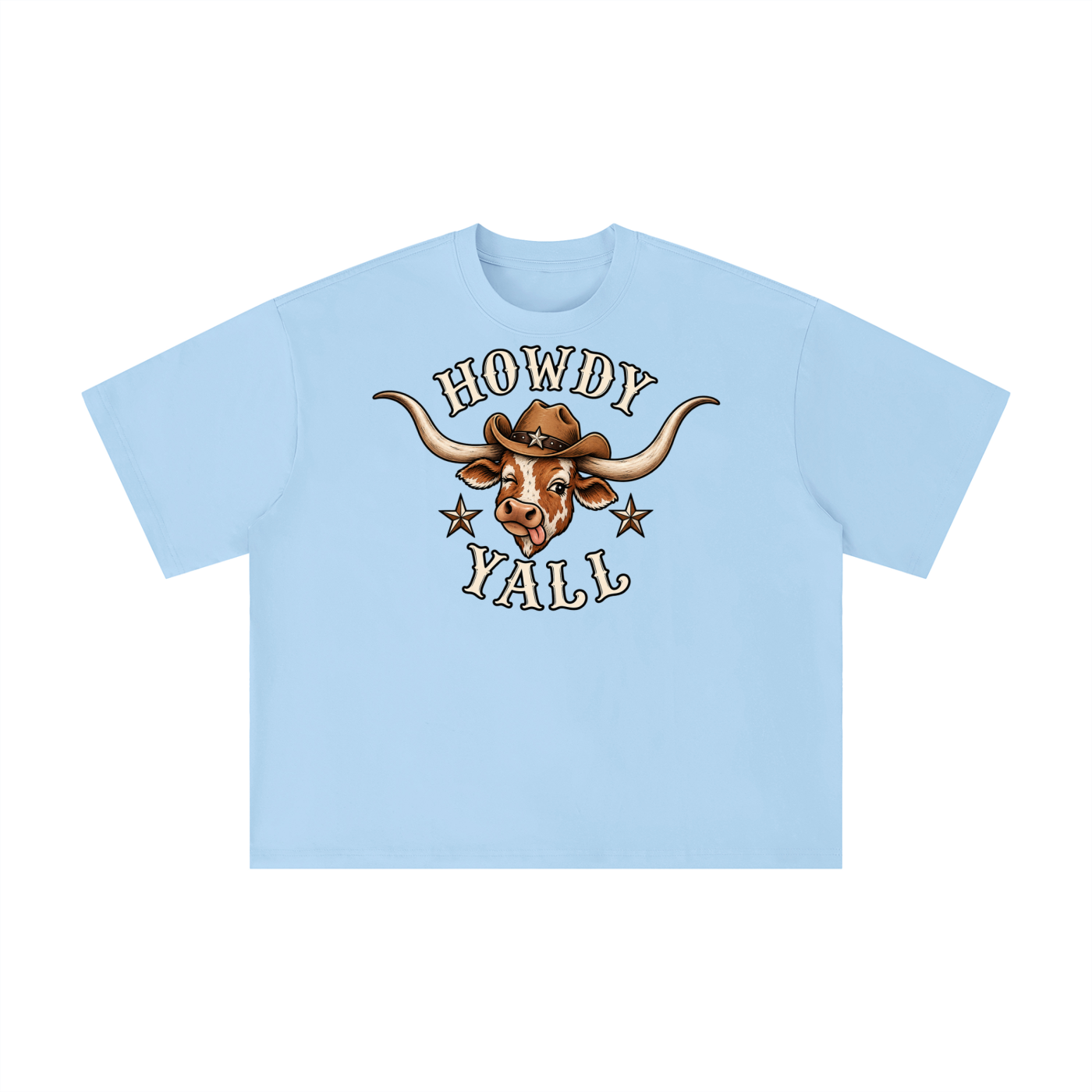 Howdy Yall LongHorn- Cry baby insipired tee